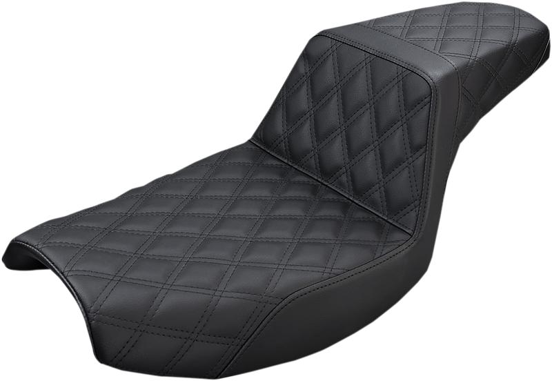 Step-Up Seat - Full Lattice Stitch - Black - FXR