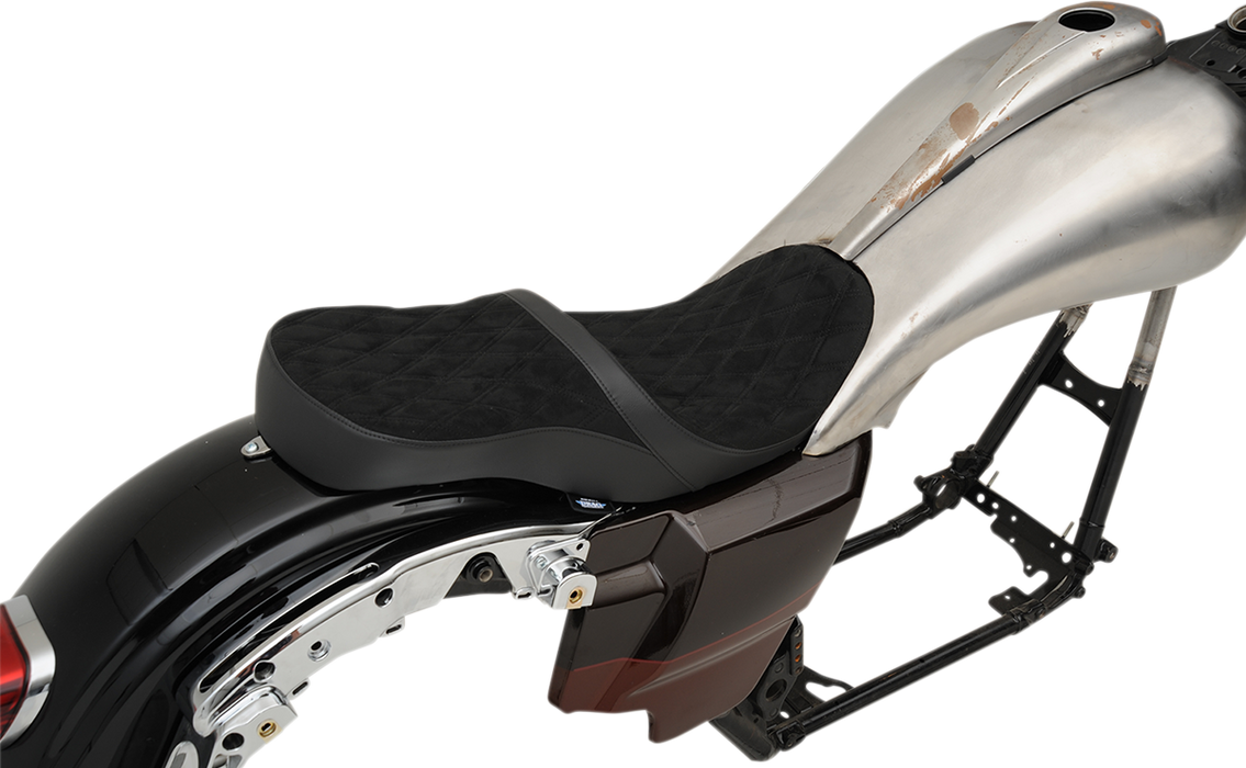 Low Touring Seat - Diamond - Razorback Tanks - FL '10-'23