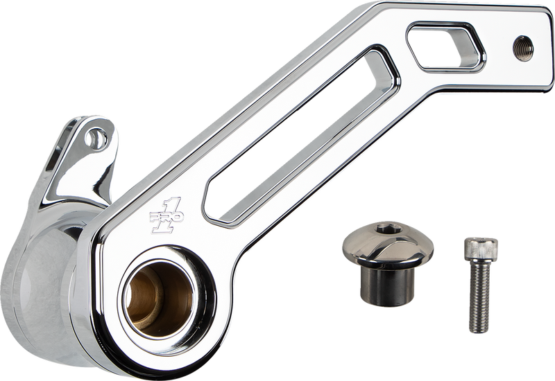 Touring T-Rex Shorty Brake Arm - Chrome - '08-'13 FL