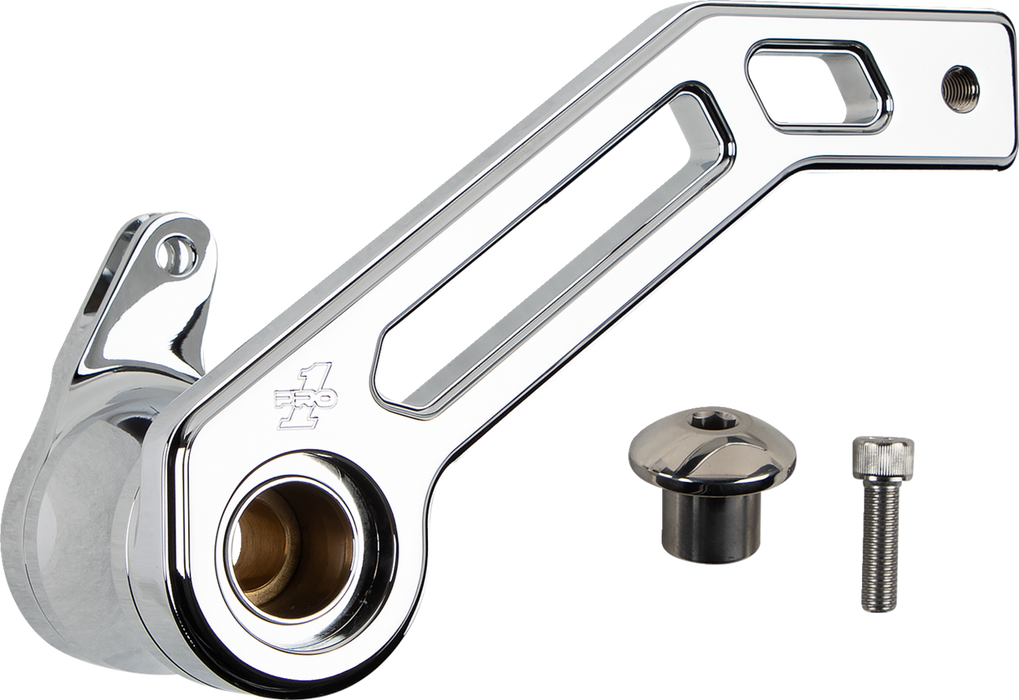 Touring T-Rex Shorty Brake Arm - Chrome - '08-'13 FL