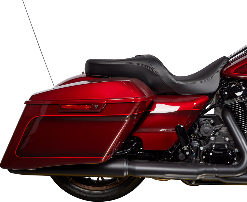 Freedom Seat - Solar Leather - Black - Smooth - FLH '09-'23