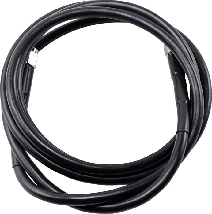 Universal Brake Line - Black - 78"