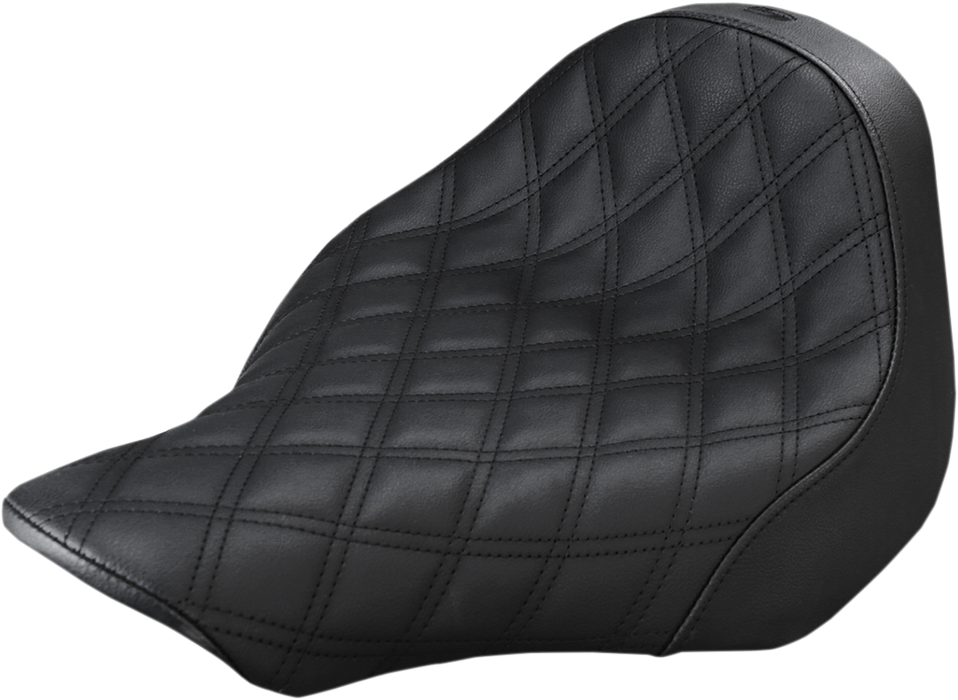 Renegade Solo Seat - Lattice Stitched - Black - FXSB '13-'17