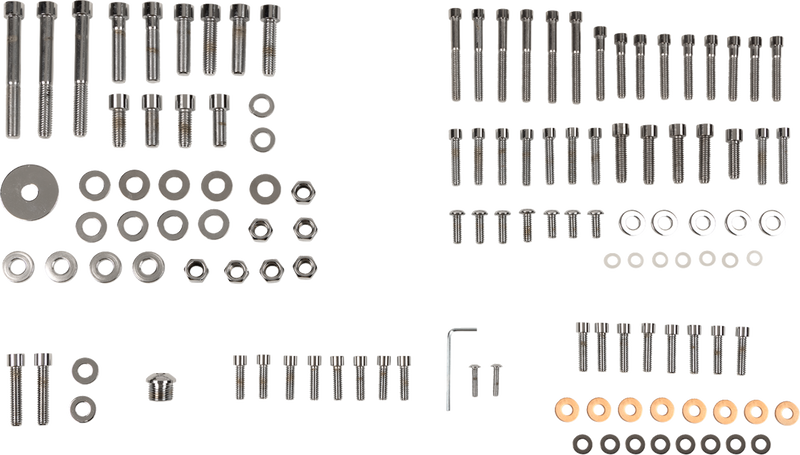 Bolt Kit - Complete Motor - Smooth/Socket-Head - '87-'94 FXR/Touring