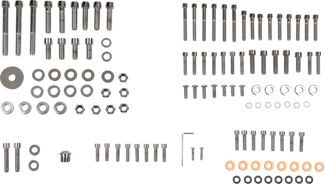 Bolt Kit - Complete Motor - Smooth/Socket-Head - '87-'94 FXR/Touring