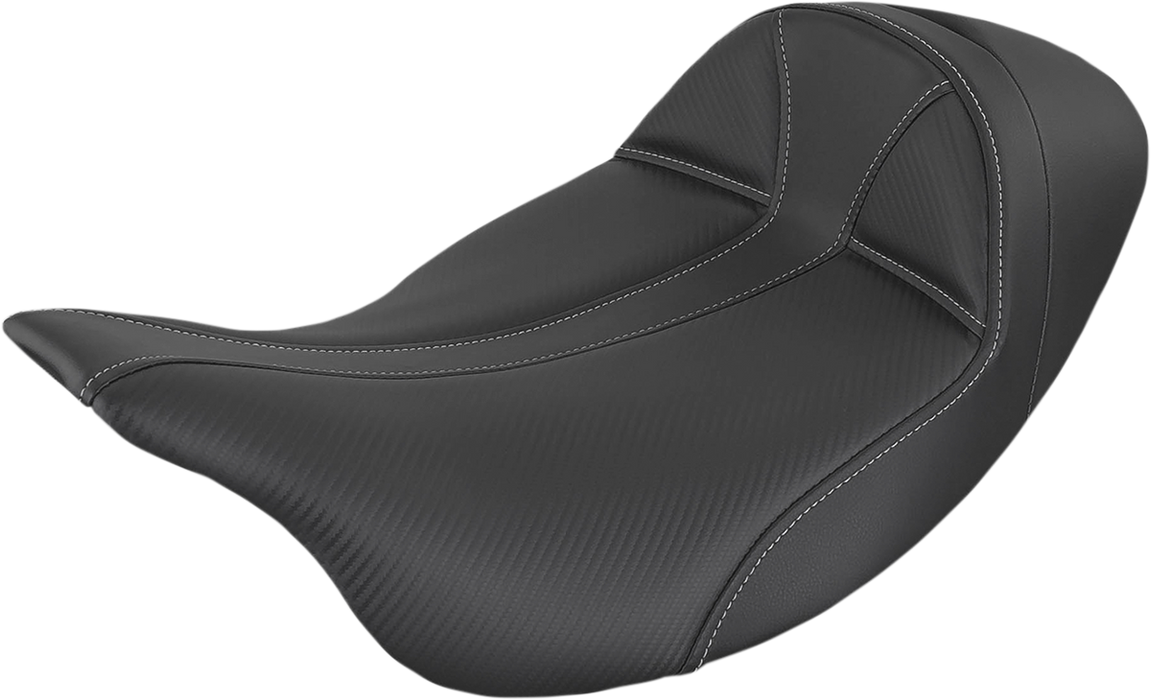 Dominator Seat - Low - Solo - Black w/ Gray Stitching - FL '08-'24