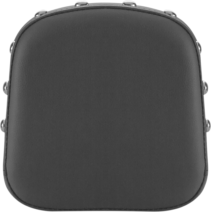 Sissy Bar Pad - Smooth - Black - Studded - FL '99-'23