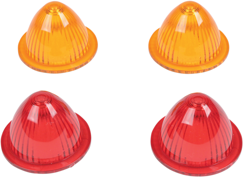 Mini Retro-Style Lens Kit - Amber/Red