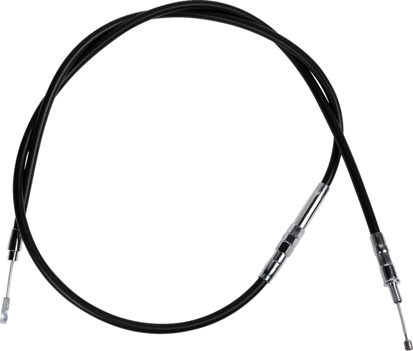 High-Efficiency Black Vinyl Clutch Cable - 60-5/8"