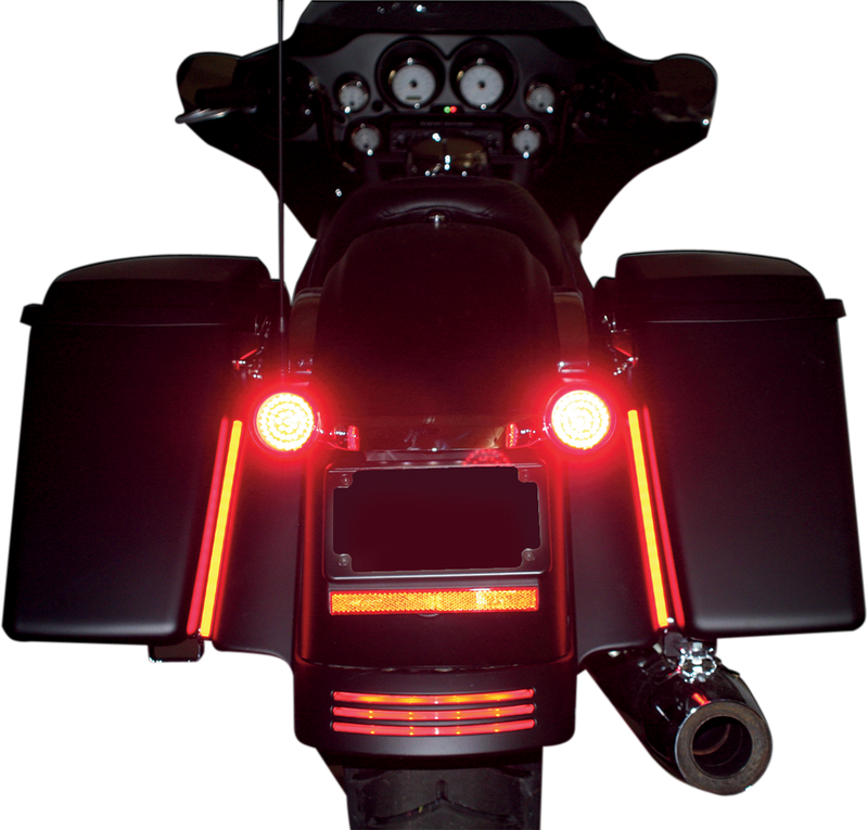 1" Universal LED Cluster - Red