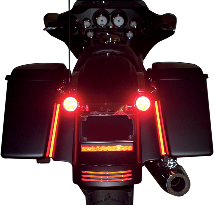1" Universal LED Cluster - Red