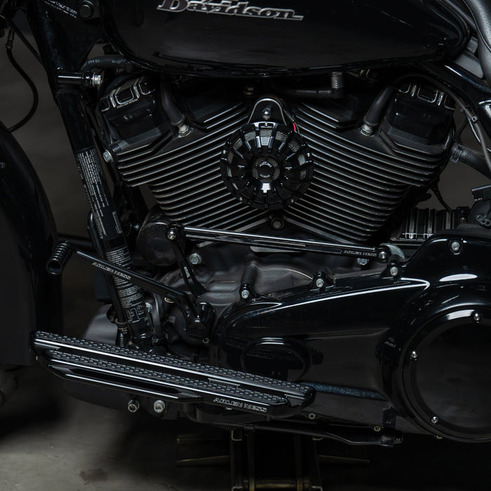 '+3" Extended Foot Control Kit, Black