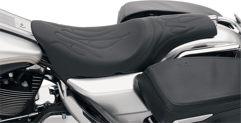 Predator Seat - Flame Stitched - FLHR/FLHX '97-'07