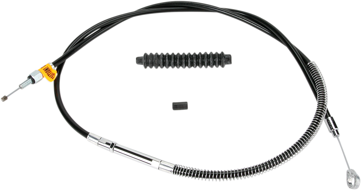 High-Efficiency Black Vinyl Clutch Cable - Standard Size