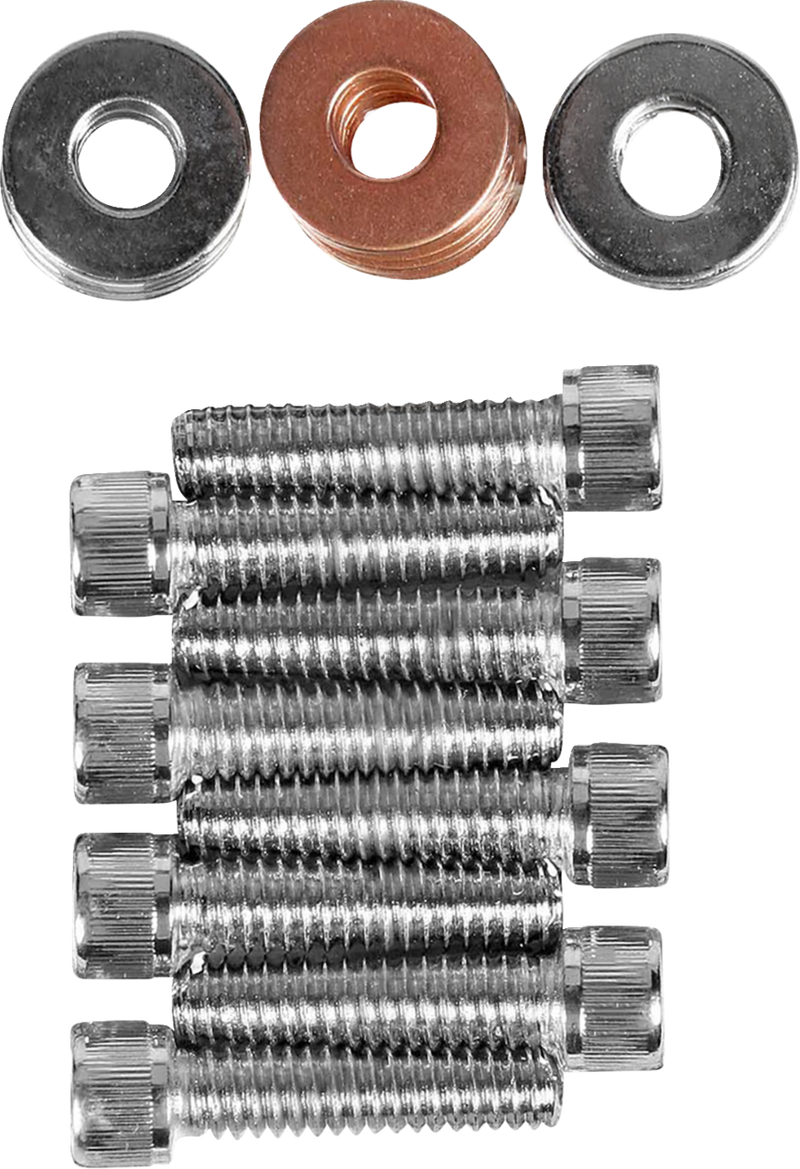 Bolt Set - Rocker Box - Knurled - '84-'03 Harley-Davidson