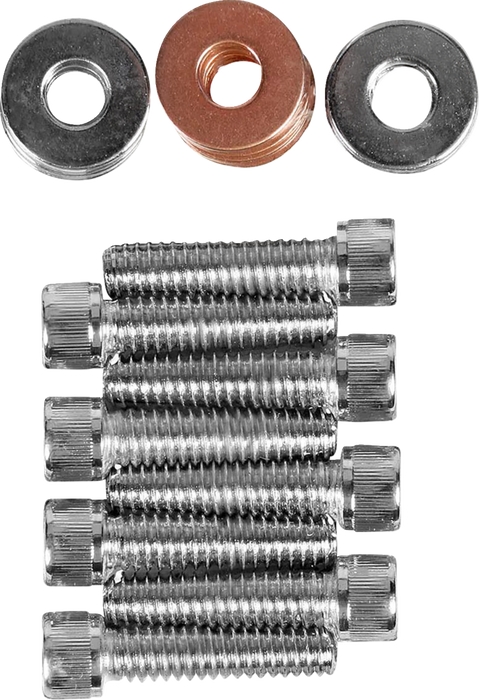 Bolt Set - Rocker Box - Knurled - '84-'03 Harley-Davidson