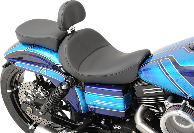 Solo Seat - Mild Stitched - Driver's Backrest - FXD/FLD '06-'17