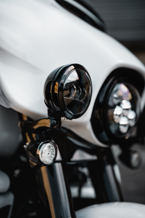 4.5" Passing Lamp - with Halo - Black