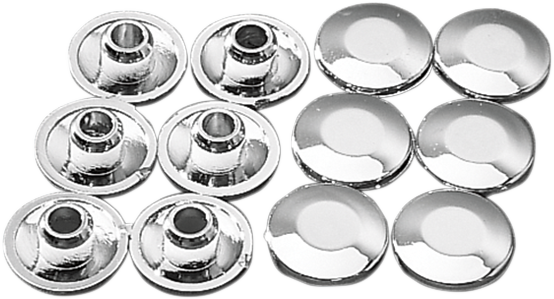 Chrome Plug for Handlebar Clamps