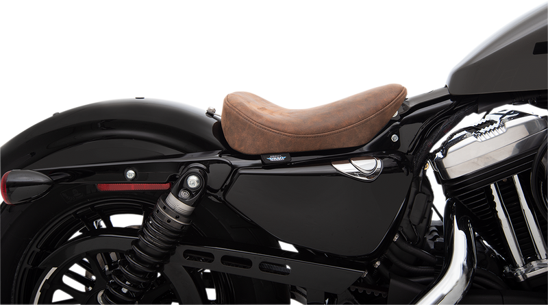 Bobber Solo Seat - Brown - Distressed - XL '10-'22