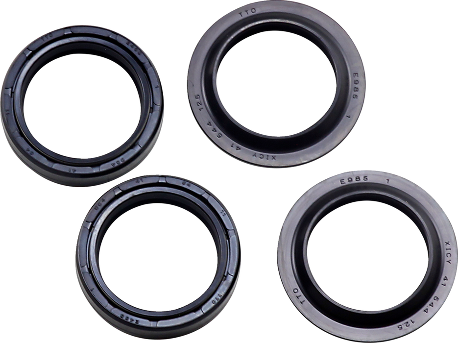 Fork Seal/Dust Wiper Kit - 41 mm x 54 mm x 11 mm | 41 mm x 54.4 mm x 12 mm