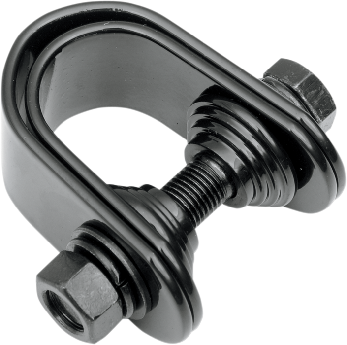 Mini Speedometer/Tachometer Clamp - For 1"/1.25" Tube - Gloss Black