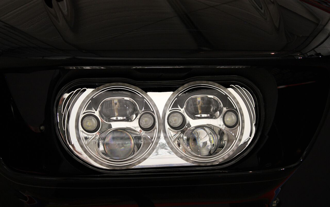 Headlight - Chrome - FLTR