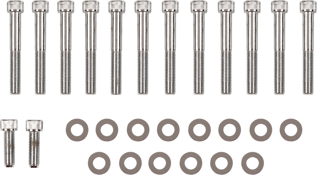 Bolt Set - Rocker Box - Knurled - '71-'76 Sportster