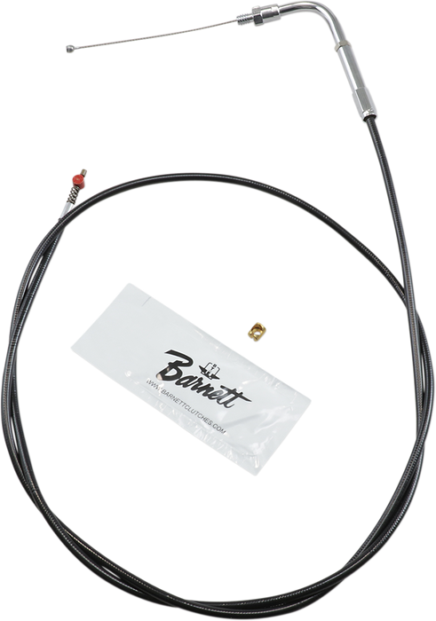 Black Vinyl Idle Cable - +6" Size - 48" Length