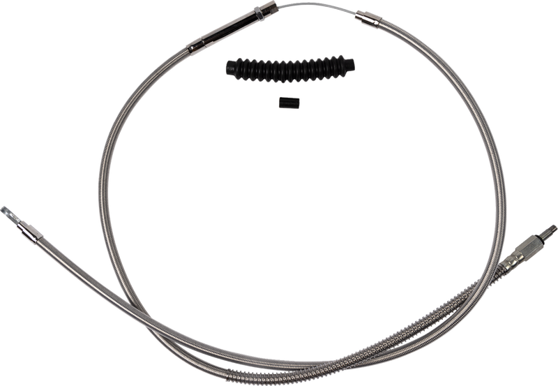 High-Efficiency Stainless Steel Clutch Cable for Harley-Davidson - Standard - '18-'23 Softail