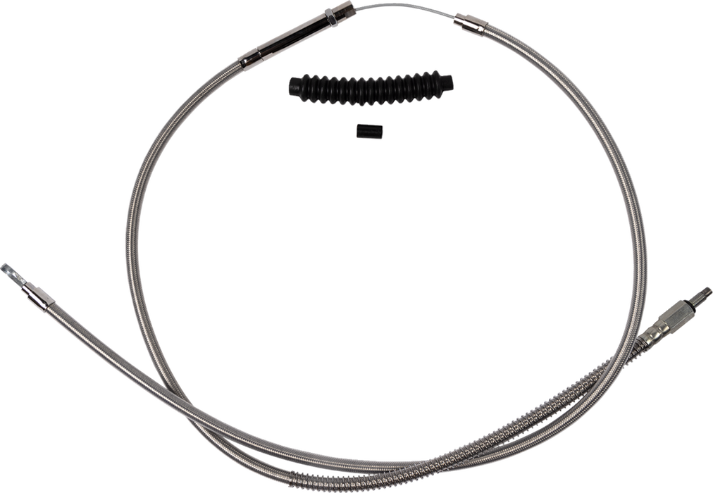 High-Efficiency Stainless Steel Clutch Cable for Harley-Davidson - Standard - '18-'23 Softail