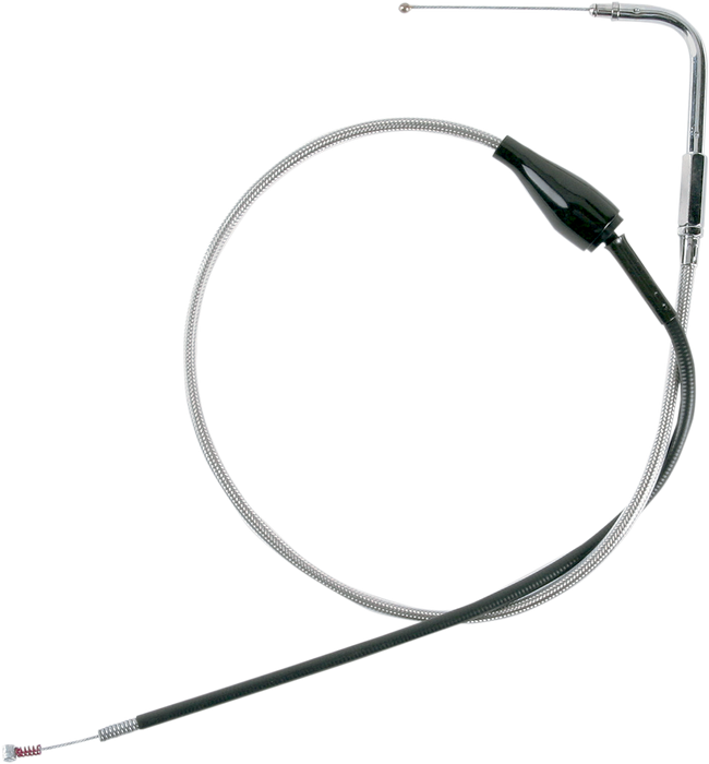 Stainless Braided Idle Cable - Cruise - 38-7/8"