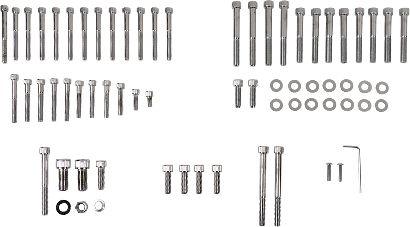 Motor Bolt Set - Knurled/Socket-Head - XL