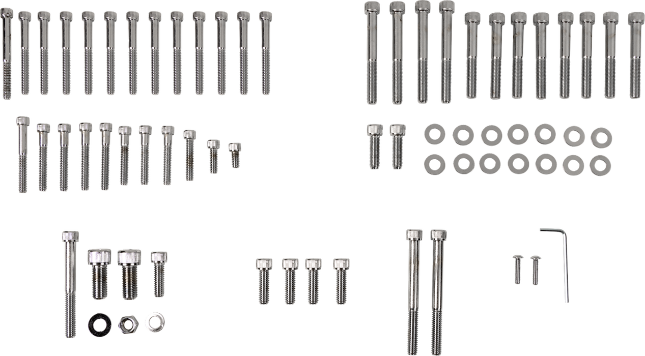 Motor Bolt Set - Knurled/Socket-Head - XL