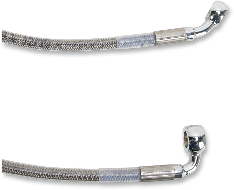 Brake Line - Front - 6" - Stainless Steel