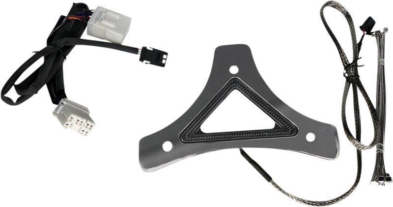 LED Backrest Light - Run/Brake - Chrome