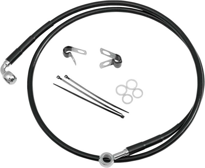 Brake Line - Front (Upper) - Black
