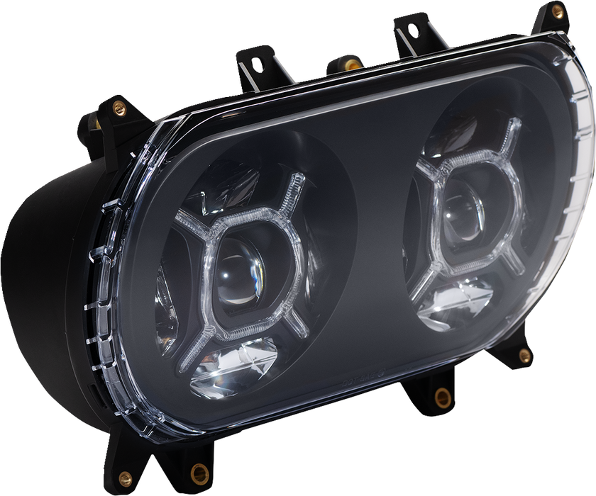 LED Headlight - Black - FLTR