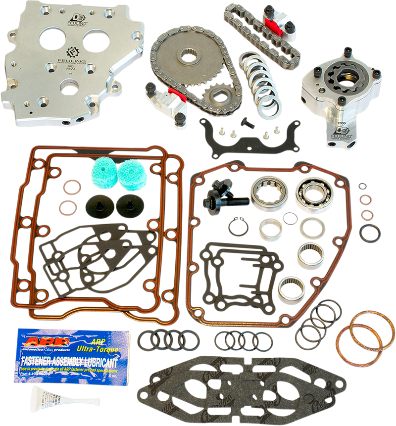 Conversion Camplate Hydraulic Cam Chain Tensioner - Factory Style - Twin Cam w/o Cam Sensor