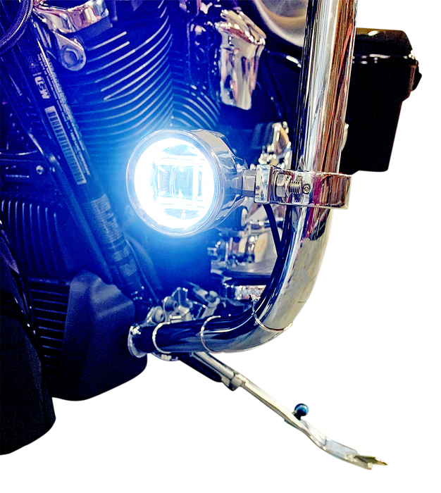 Fog Light - Chrome - Clear Lens