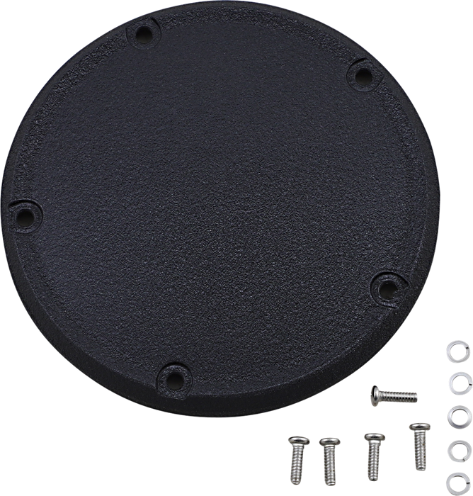 Derby Cover - Wrinkle Black - 5 Hole - '18-'25 Softail