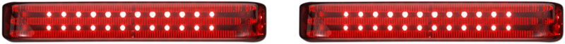 Saddlebag LED Lights - Sequential - Black/Red