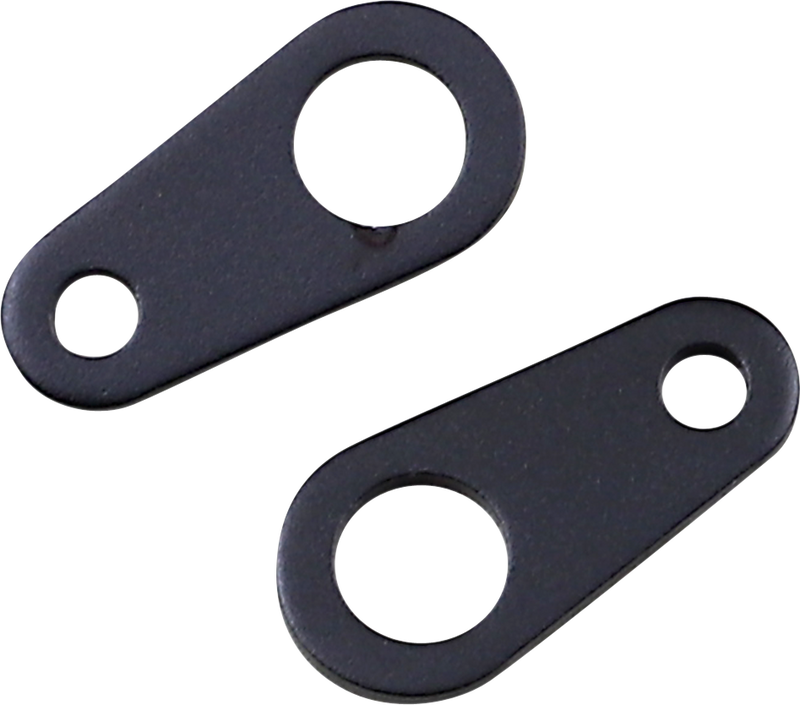 Mount - Micro Turn Signal - Straight Bracket - Black
