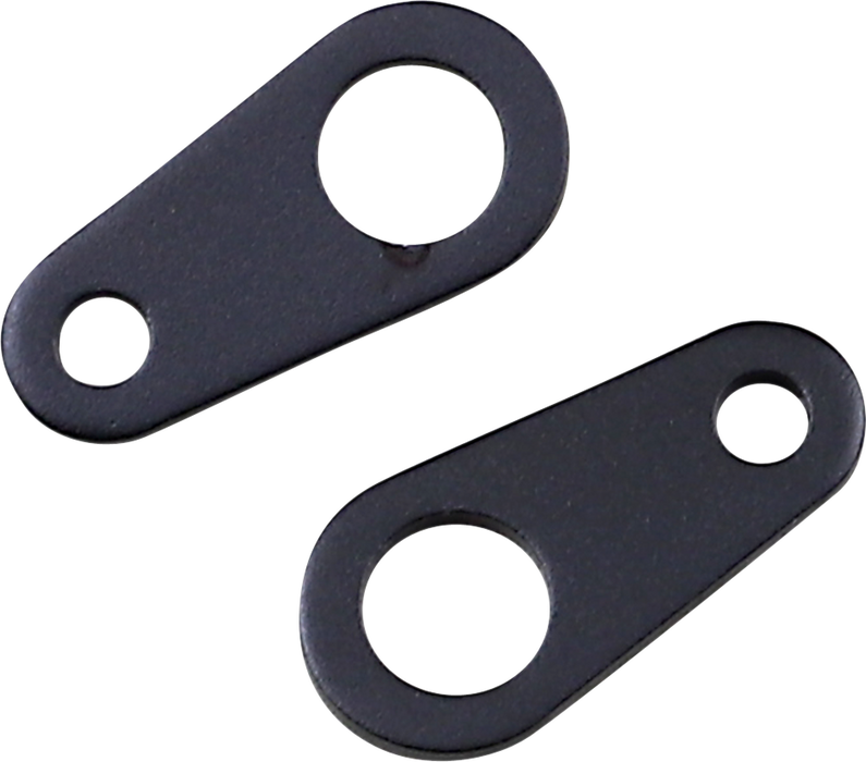 Mount - Micro Turn Signal - Straight Bracket - Black