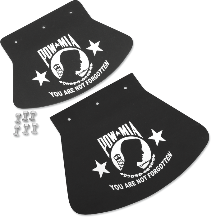 Mud Flap - POW-MIA - 10-1/2" W x 8" H