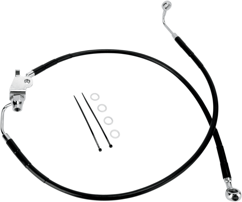 Brake Line - Rear - Black