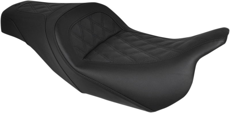 Slim Seat - Black - Lattice Stitch - FL '08-'24