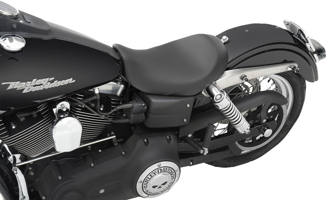 S3 Super Slammed Seat - Solo - Black - Dyna '06-'17