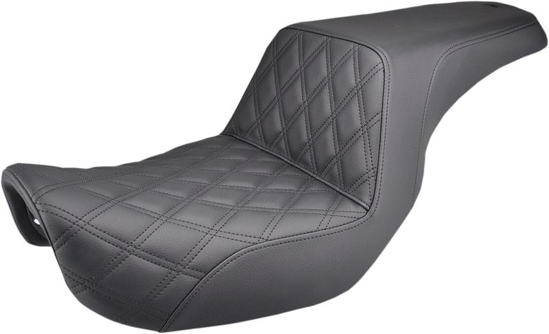 SADDLEMEN STEP UP SEAT BLACK (FRONT DIAMOND)