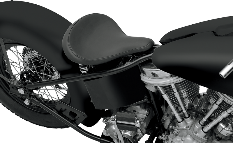 Seat - Spring Solo - Large - Black Solar-Reflective Leather - Smooth